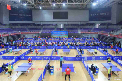 55支代表队齐聚曲阜,2019全国历史文化名城乒乓球比赛开赛